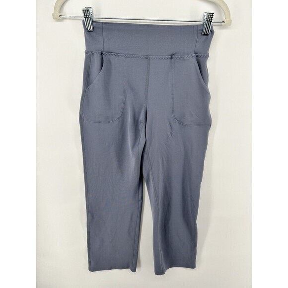 ZELLA GIRL Stretch Wide Leg Leggings Sz Lg (10/12) Polyester Blend - Picture 1 of 3